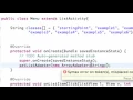 Android Application Development Tutorial 19 Setting up an ArrayAdapter YouTube