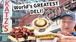 World s GREATEST DELI Katz s Deli Menu Review Pastrami Corned Beef Other Jewish Staples