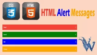 Learn HTML and CSS Alert Box On Page Load Alert Messages In Bootstrap By Amazing Techno Tutorials