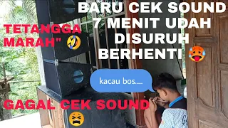 gagal cek sound bos 
