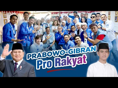 Download MP3 LAGU PRABOWO GIBRAN PRO RAKYAT (Video Lyrics)