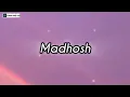 Madhosh - Hindi (Lyrics) | Toxic | Siddharth Basrur | Yash | Hindi | Lyrics For You