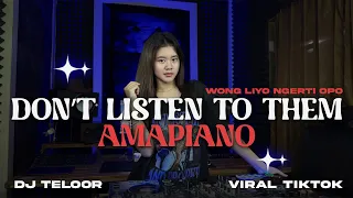 amapiano chill vibes 2025 don t listen to them amapiano edit you ll be in my heart dj teloor