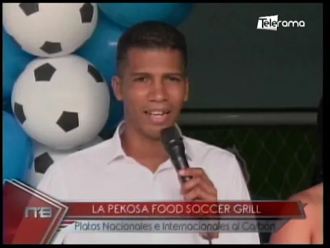 La Pekosa Food Soccer Grill platos nacionales e internacionales al carbón