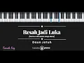 Download Lagu Resah Jadi Luka - Daun Jatuh (KARAOKE PIANO - FEMALE KEY)