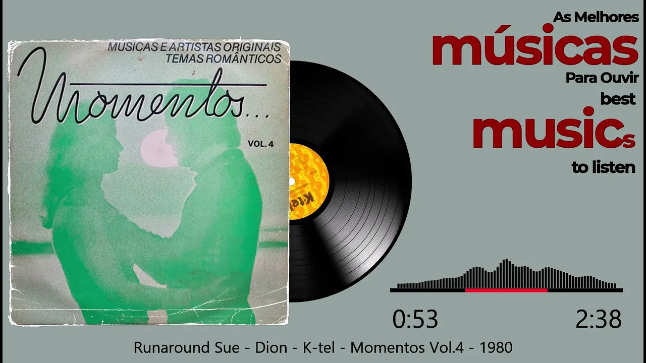 Runaround Sue - Dion - K-tel - Momentos Vol.4 - 1980