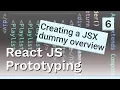 Creating a JSX dummy overview - React JS prototyping