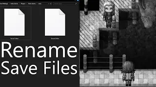 Plugging Change Save File Name RPG Maker Plugin Showcase