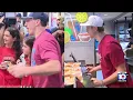 Download Lagu Sam Reinhart, Brad Marchand meet with fans at Raising Cane's, Dairy Queen in Broward County