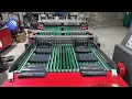 plastic express bag cutting machine