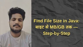 File Size FinderWrite a Java program to find the size of a specified file