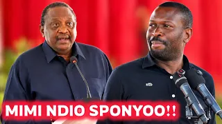 MIMI NDIO SPONSOR‼️ Uhuru Kenyatta confirms he's Edwin Sifuna's Sponsor 😂