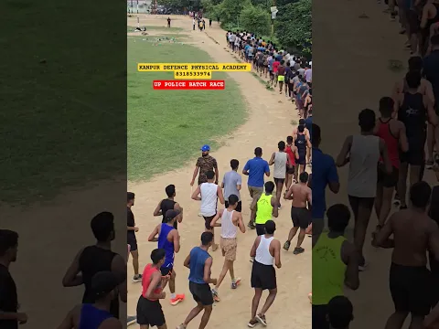 up POLICE BATCH race 4800 meter #viral #shorts