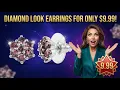 EverTrue Simulated Orchid Diamond Stud Earrings 2 80 ctw