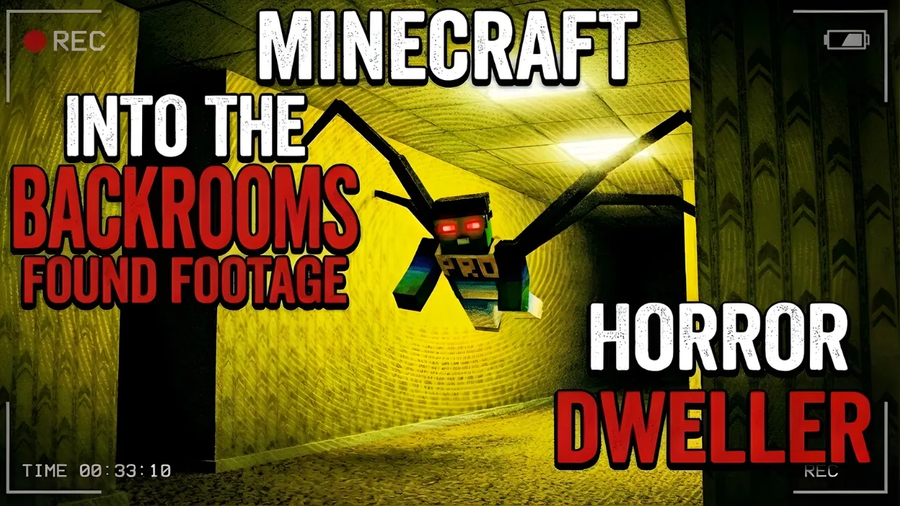 Minecraft Into The Backrooms - Full Gameplay No Commentary (Hard Mode)
