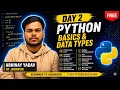 Day-02 Python Strings Lists Tuples Watch at 1 5 X