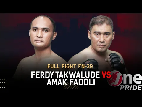 Ground Fighting! Ferdy Takawalude VS Amak Fadoli || Full Fight One Pride MMA FN-39