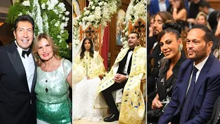 مشاهد مسربة من حفل زفاف ابن هانى رمزى فرحة الاب متتوصفش وسط حضور يسرا والهام شاهين وليلى علوى 