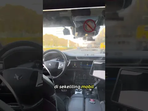 Di China Sudah Ada Taksi Tanpa Sopir, Kok Bisa? #Robotaxi #MobilAutopilot #FaktaUnik #Sains #shorts
