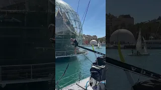 Sounds from Genoa and the IMOCAs for the Ocean Race Europe… #oceanrace #oceanracing #yachtlife