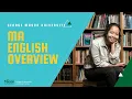 MA English Overview