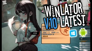 review winlatorv10 yg kabije pakai sekaligus tutorial gameplay game anime liningbird live2d