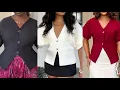 How to Make a Cut-together shoulder and sleep blouse//zara inspired blouse tutorial 