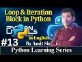 Loop Iteration Block in Python with Example Python Tutorial for Beginners Code Tpoint