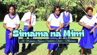 SIMAMA NA MIMI OFFICIAL VIDEO St Francis Kenze Catholic Choir Mutomo SKIZA DIAL 860 660 