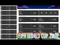 FIFA World Cup 2022 Time Group And Teem Left Design HTML CSS And JavaScript