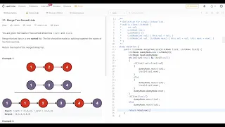 Merge Two Sorted Lists in Hindi LeetCode 21 Top Interview Questions