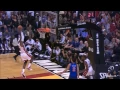 Dwyane Wade LeBron James dunk party vs New York Knicks complete highlights 01 27 2012