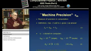 2 2 Machine Precision