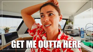 We Accidentally Found The Rolliest Anchorage in Greece