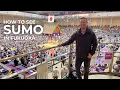 How to see live sumo wrestling in Fukuoka Japan it happens every November