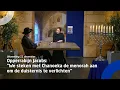 Opperrabijn Jacobs: “We steken met Chanoeka de menorah aan om de duisternis te verlichten”