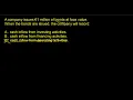 Problem A company issues E1 million of bonds