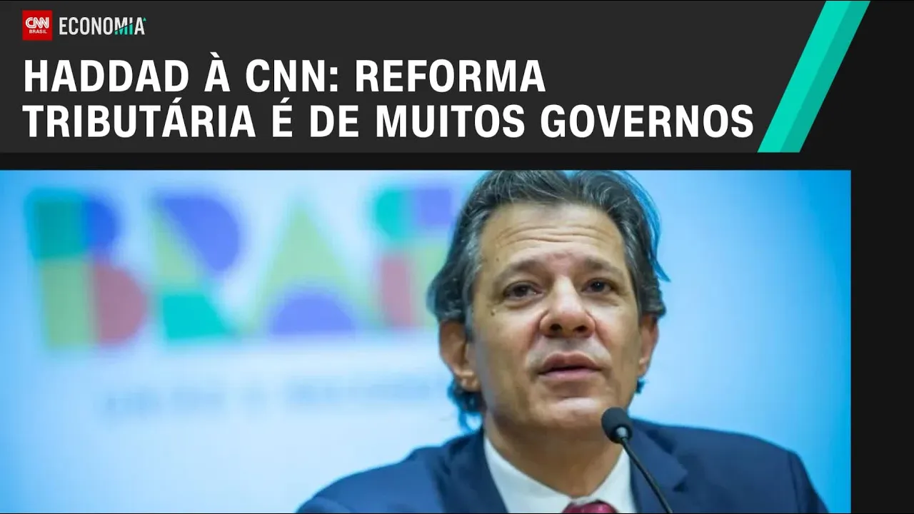 À CNN, Haddad diz que reforma tributária "é de muitos governos" | CNN 360º