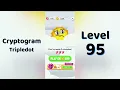 Cryptogram Tripledo Level 95 Solutions Logic Puzzle Game Mini Boss