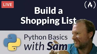 Build a Shopping List for the Command Line - Python Basics with Sam