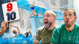 Concours de plats 2026 : Ils risquent leur vie à chaque plongeon !