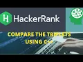 Compare the Triplets in C Coding Challenge in a easy way - HackerRank