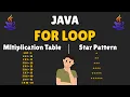 Learn Java For Loop in 10 Minutes Complete Tutorial