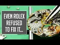 This 25 000 Rolex Explorer Was Exposed to Seawater