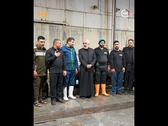 ⁣الأمين العام للعتبة العلوية المقدسة يجري جولة تفقدية للأقسام المشاركة في زيارة الامام الهادي (ع)