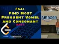 Find Most Frequent Vowel and Consonant LeetCode 3541 Easy Codemintt