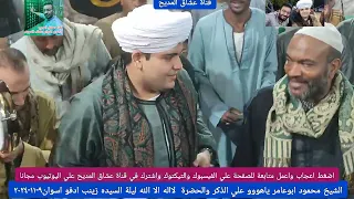 الشيخ محمود ابوعامر واجمل مديح ممكن تسمعه وتشوفه صفا الذكر والحضرة السيدة زينب ادفو اسوان٩ ١١ ٢٠٢٤ 