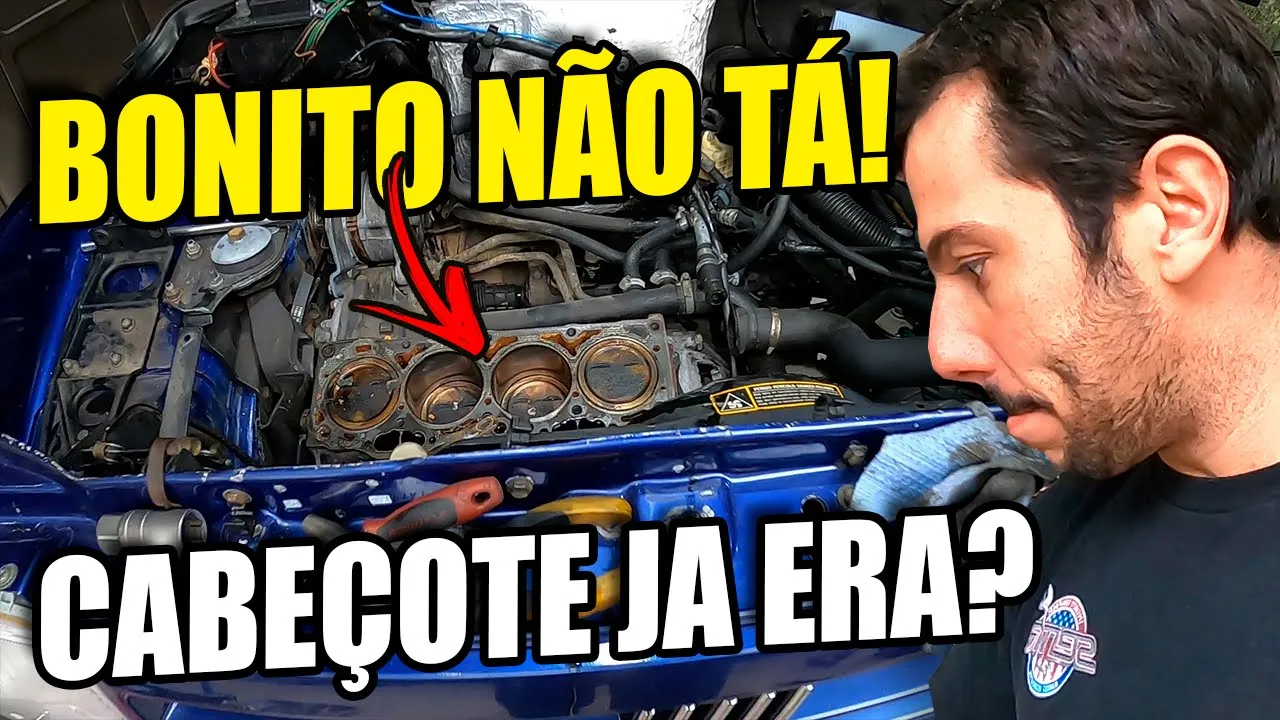 UNO 1.6R - ???????? PARAFUSOS QUEBRADOS NO CABEÇOTE, TIÃO MOTORSPORTS PASSOU POR AQUI! ABRIMOS O MOTOR!