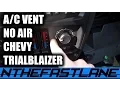 Vents Not Working FIX 06 Chevy Trailblaizer