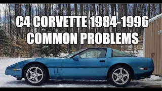 C4 Corvette 1984-1996 Common Problems and